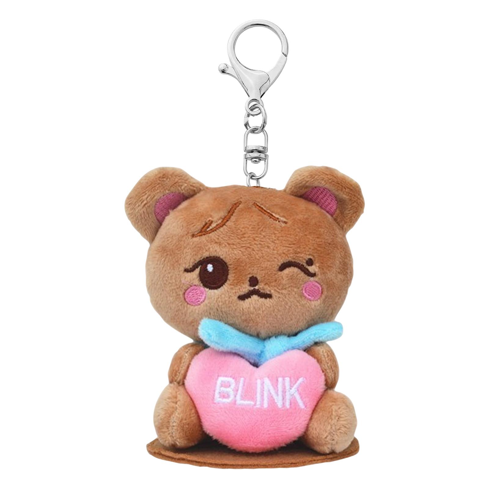 

Классические плюшевые подвески с персонажами, Подарки, Игрушки, Плюшевые украшения, 1 шт., Плюшевый брелок, Милая подвеска для рюкзака, Подарок для пары One Size