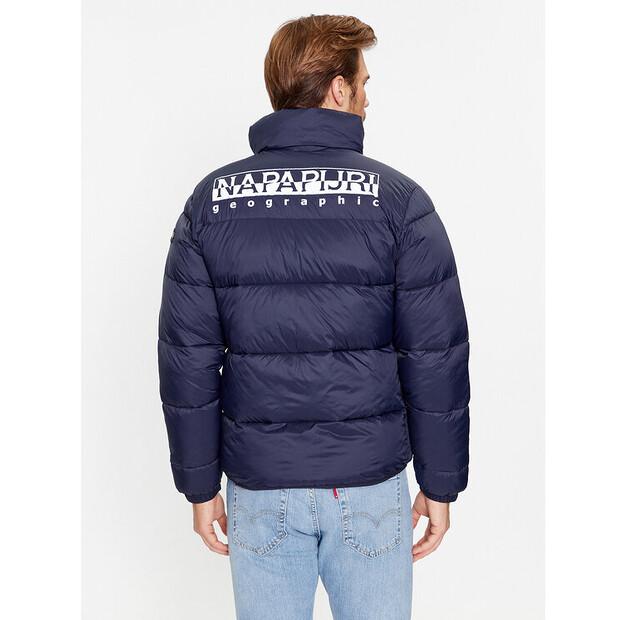 Winter Jacket Napapijri NP0A4GJF, Dark Blue, Regular Fit