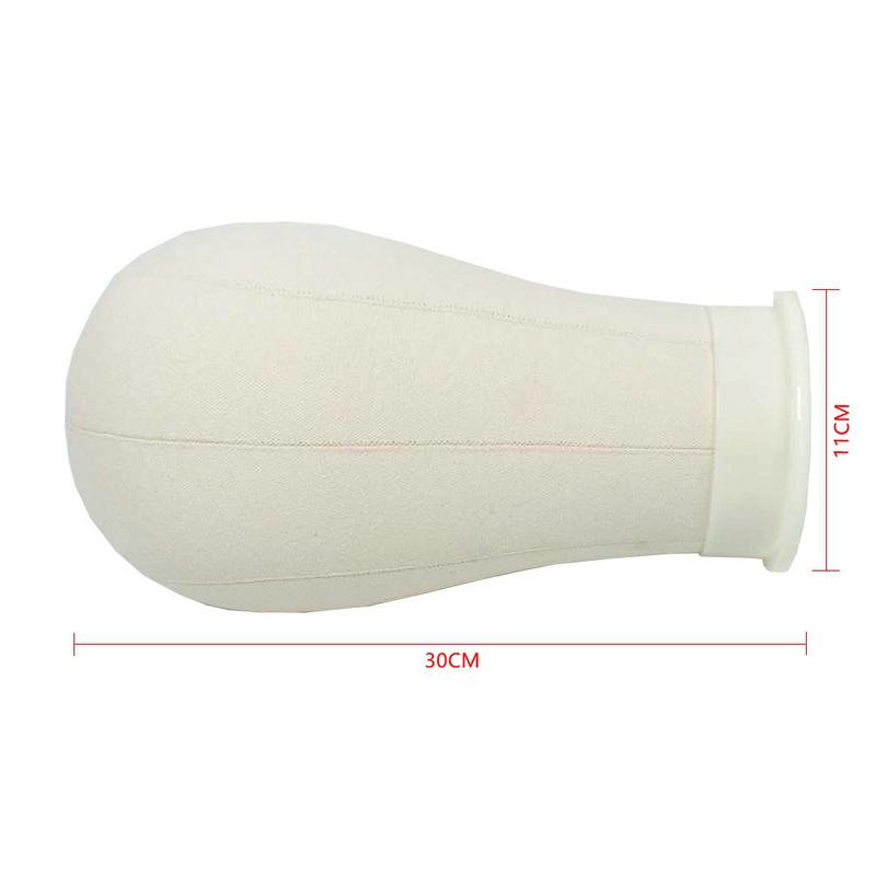 1Piece Canvas Head Mannequin Head With Stand Wig Model With Mount Hole For DIY Wig Making