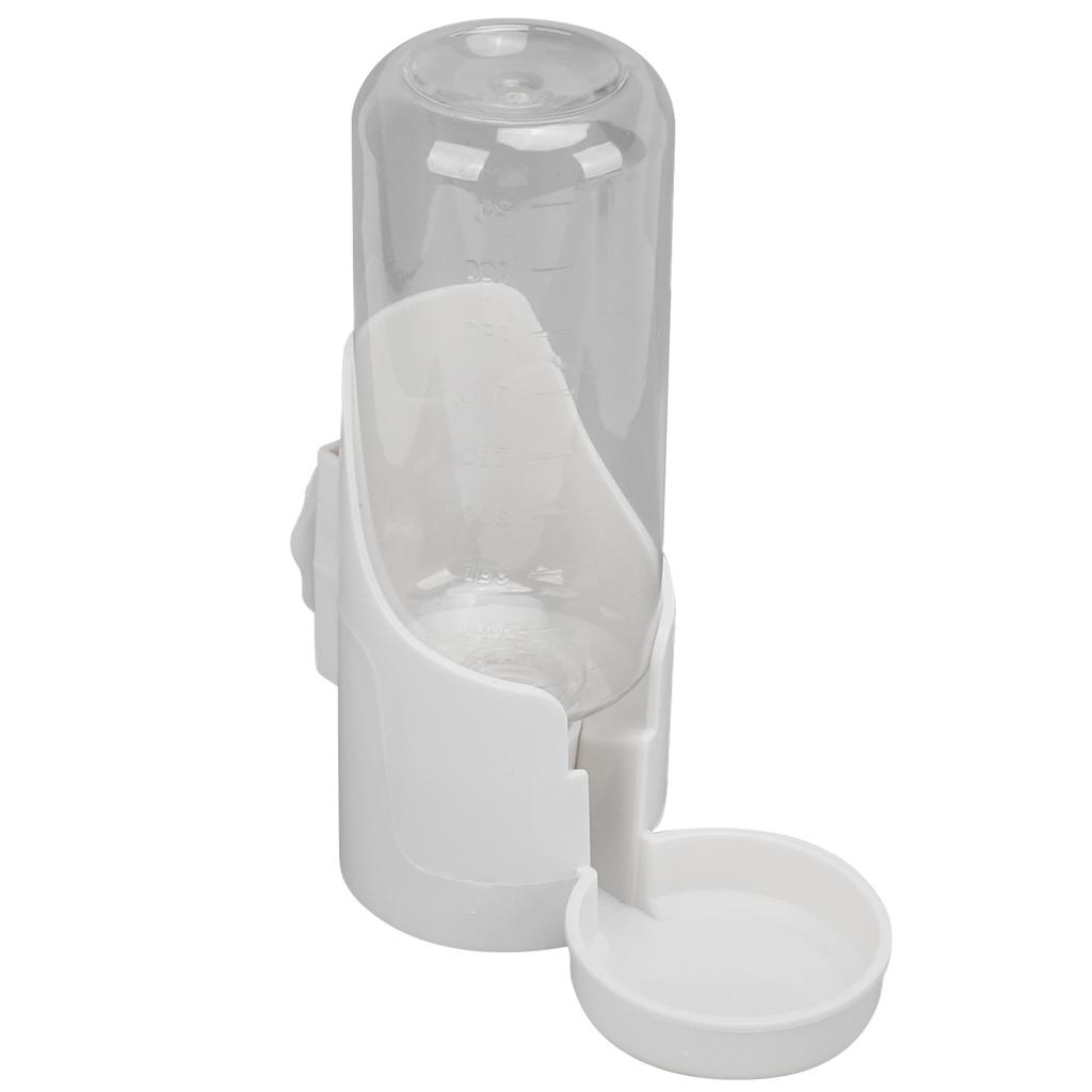 450ml Dog Water Dispenser Leakproof Pet Auto Feeding Water Bottle for Cats Dogs RabbitsWhite