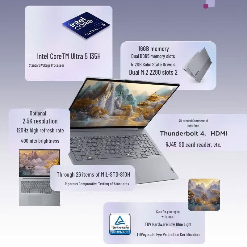 ThinkPad ThinkBook 16 16-inch Laptop (CN Version)