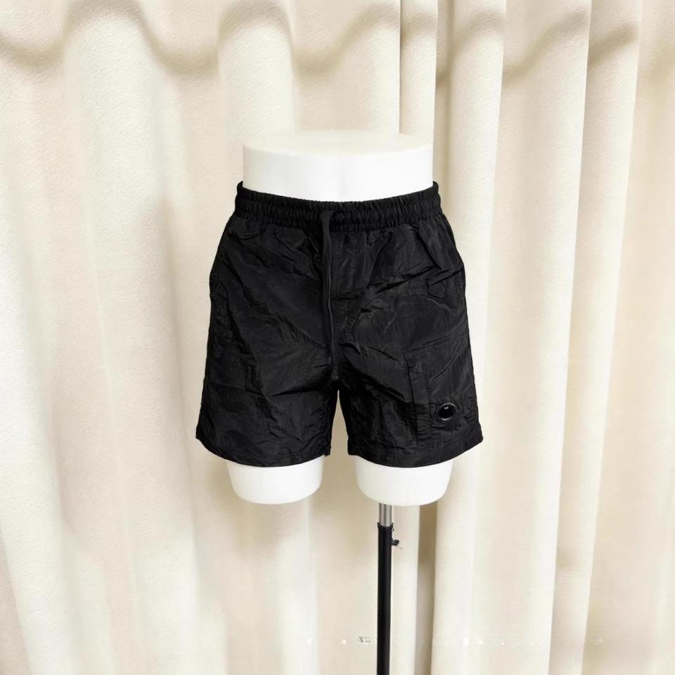 FlowStreet Y2K Style Men's Casual Pants, Mirror Detail Drawstring Street Style, Casual Summer Boyfriend-style Short Pants