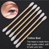200Pcs Double Head Makeup Swab Cotton Buds Bamboo Wood Sticks Cleaning Soft  Tips for Removal Daily Cleansing Skincare Nail Art