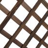 Garden Planter With Trellis 45L Raised Bed For Climbing Plants Vines Flowers Outdoor Planter Box For Patio 72.5 X 31.5 X 149.5 Cm Carbonised Finish
