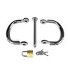 Audlt Games Restraints BDSM Metal Handcuffs with Keys Sex Toys for Couples Ankle Cuff Bondage Bracelet Erotic Cosplay Sexshop