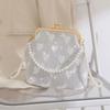 New shoulder bag, retro style handbag, classical Hanfu bag, love clip chain bag.