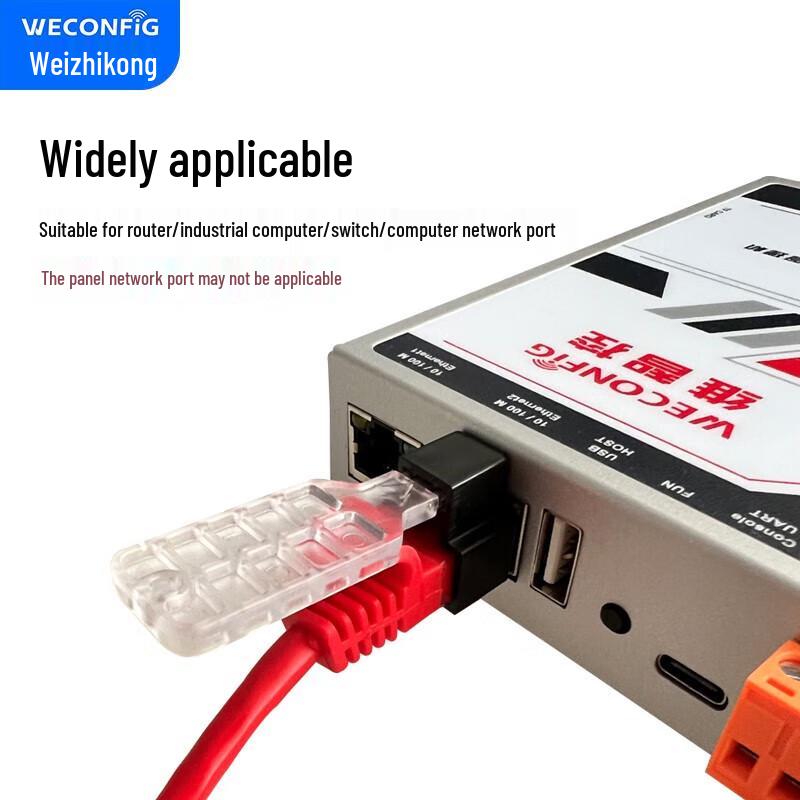 VZON RJ45 Ethernet Cable Lock (100 Pack)