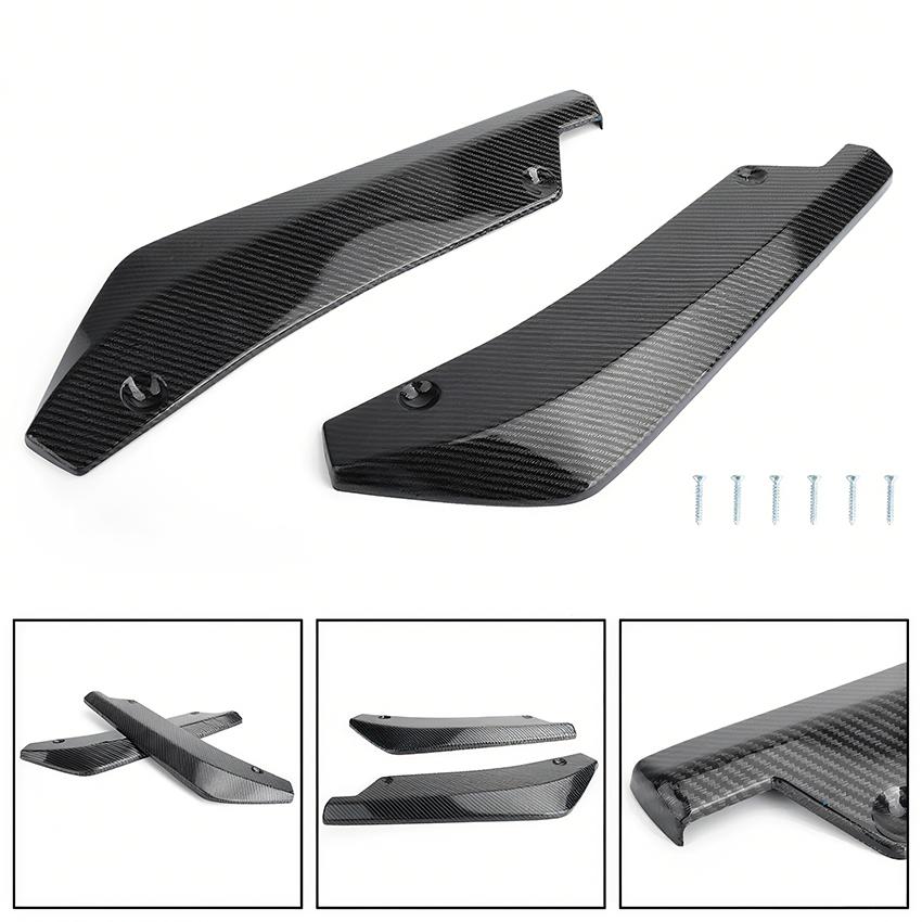 For A3 A4 A5 A6 A7 B8 S4 S5 Car Rear Bumper Splitter Diffuser Canard Wrap Spoiler Side Fender Skirt Corner Lip Chin Body