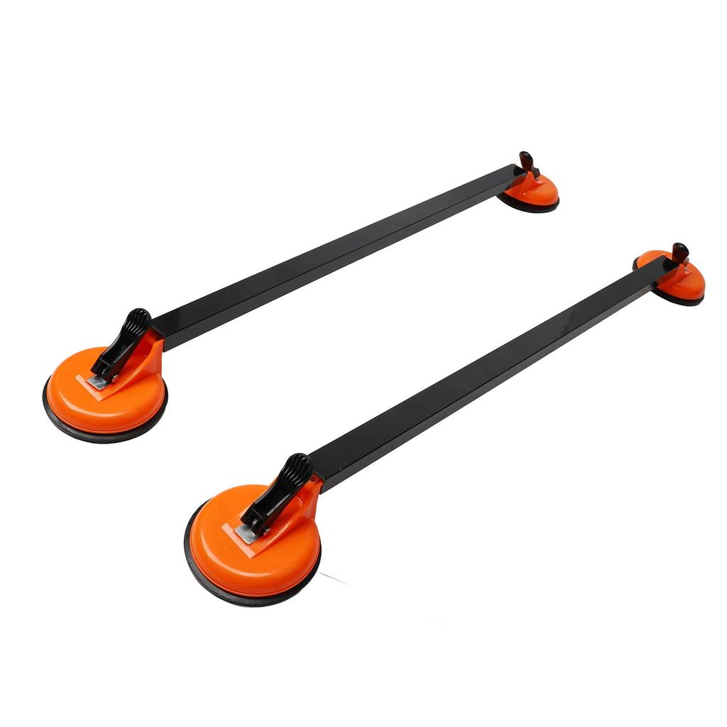 Car Roof Rack Crossbars with Two Square Steel Suction Cup Universal Rooftop Cargo Luggage Carrier 36.22-inch Tubes, Mount,