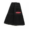 JNCO Loose Fit Jeans Y2K Harajuku Hip Hop Vintage Streetwear Wide Leg Denim Pants Men