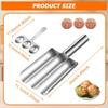 Triple Meatball Maker, Stainless Steel Meatball Maker, Meatball Mold, with Triple Spoon