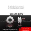 Industrial Dustproof Double-Sided Rubber Cable Grommet & Sealing Ring for Distribution Box