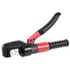 Crimping Tool, AWG12-2/0 Copper And Aluminum Terminal Battery Lug Hydraulic Crimper, with a Cutting Pliers, Gloves, 10pcs Copper Ring Connectors, 8 x