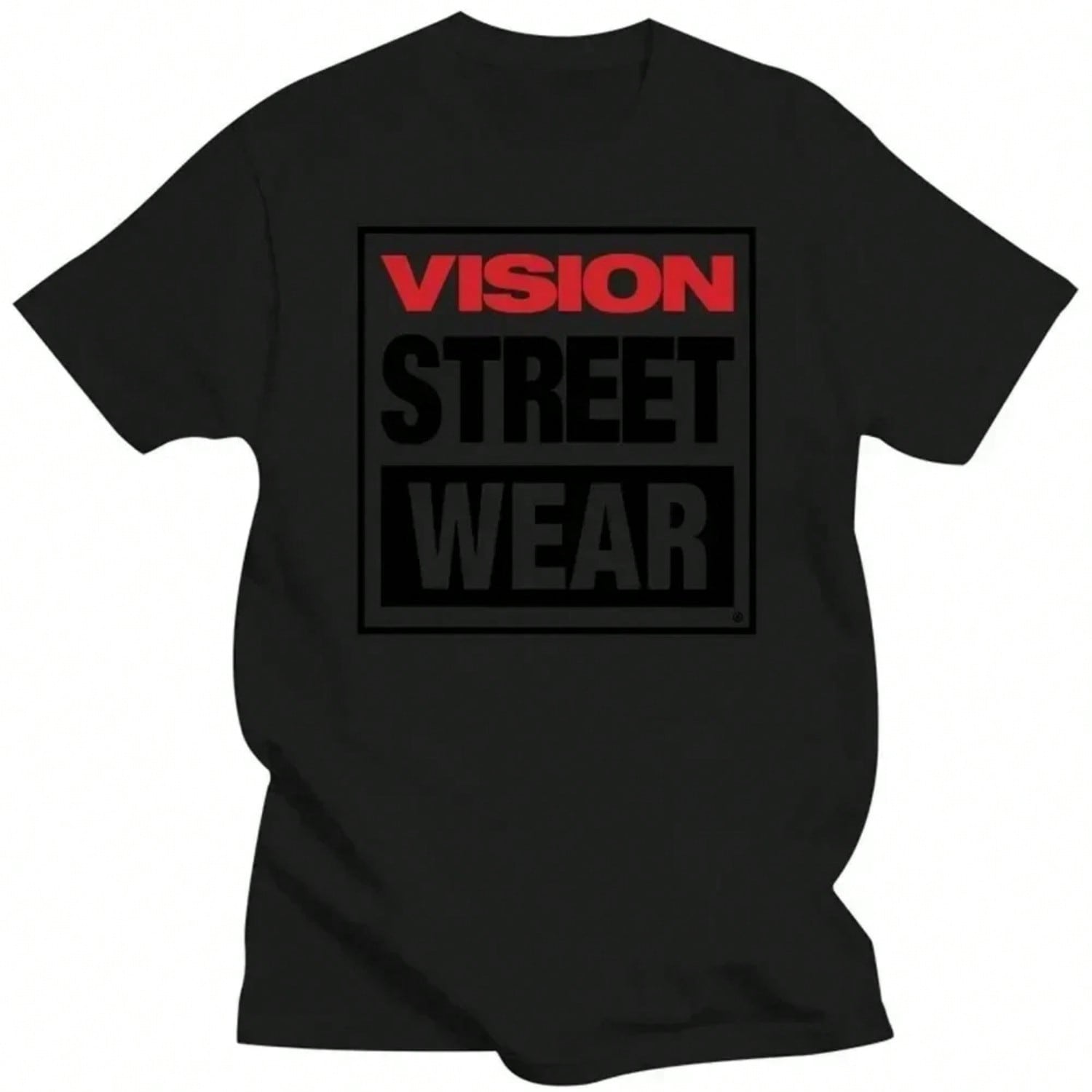 unisex Wounisex Vision Street Wear T-Shirt Vision Street Wear T-Shirt Blanks Vintage Summer Top Fitted T Shirts For unisex S разноцветный