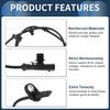 ABS Wheel Speed Sensor Front Left Right ABS Sensor Anti-lock Braking System Sensor No.8V512C204AF for Ford Fiesta 2009-2013