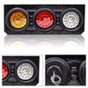 Biqing Trailer Tail Light Brake Waterproof Rear Stop Light Turn Signal Indicator Reverse Tail Lamp Grommet Mount for 12V 24V Truck Tractor Lorry