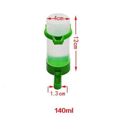 Practical Bird Feeder/Waterer, Perfect for Parrot Cockatiel Canary, Sturdy and Reliable Construction, Choose from Multiple Sizes