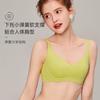 Smooth Traceless Soft Support Base Simple Adjustment Underwear Summer Thin Women Gather Big Breasts Show Small Bra