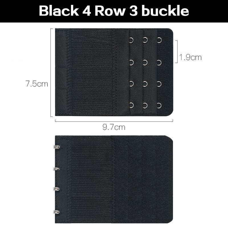 2/3/4 Hook Bra Extender For Women's Elastic Bra Extension Strap Hook Clip Expander Adjustable Belt Buckle Intimates Accessories