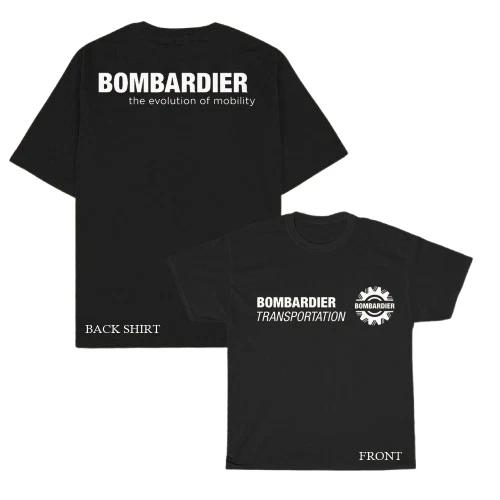 New Bombardier Aerospace Logo Unisex T-Shirt Funny Size S to 5XL L