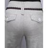 Harajuku Office Summer High Waist Women's Wide Leg Capris Suit Pants for Women Cotton Linen Baggy Straight Pants Woman Trousers