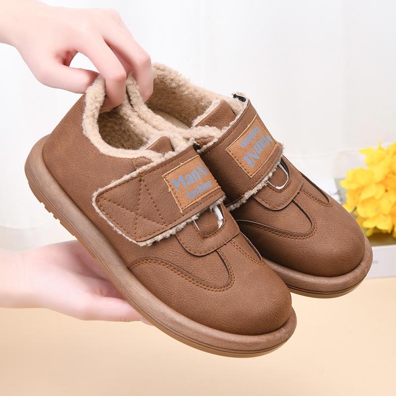 New Style of Shoes: Women's Cotton Shoes with Added Fleece and Thickened Warmth, Waterproof Snow Boots