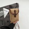 Mobile Phone Bag with Horn Buckle, Single Shoulder Cross-body Bag, Stylish and Versatile Mobile Phone Bag