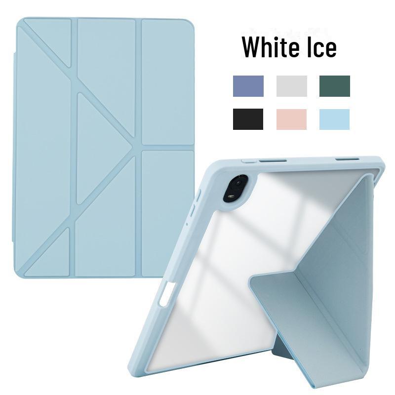 iPad Air4/5 & Pro11 Acrylic Y-Fold Protective Case, Mini 6 Anti-Fall Tablet Cover