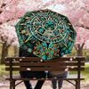 Mayan Calendar Inspired Umbrella: A Unique Blend of Ancient Art and Modern Functionality - Perfect for Outdoor Adventures, Travel Essentials 167