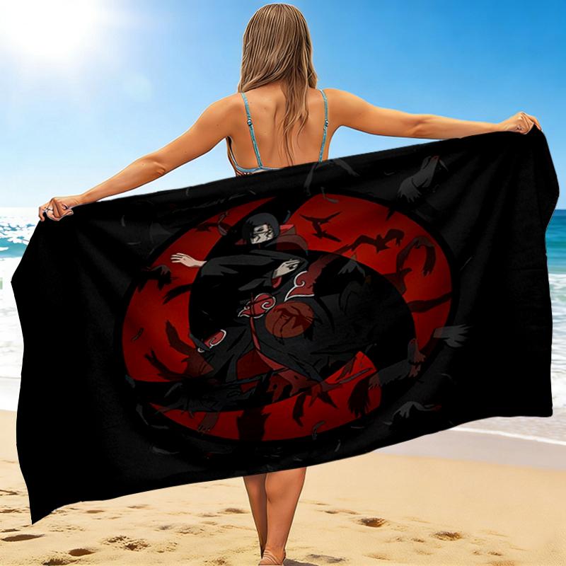 1Pc Dark Fantasy Creatures Beach Towel, Quick Dry, Multi-Use for Beach Pool Gym Yoga Home Travel, Christmas, Halloween, Xmas Gift M928364