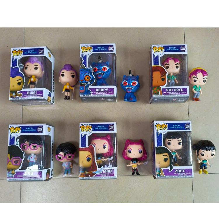 Demon Kpop Hunters Pvc Doll Ornament For Childrens Gifts And Decoration Desktop