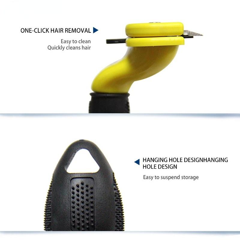 Pet Brush Cat Hair Remover Tools Dog Cats Grooming Brush Comb Pet Trimmer Product Grooming Tools