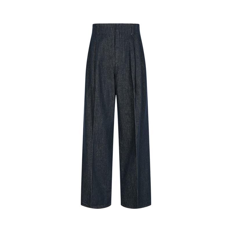 LESS 2025 Autumn Collection Straight-Leg Denim Pants