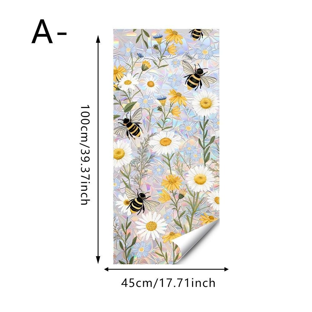 Self Adhesive Glass Sticker PVC Electrostatic Glass Sticker New Window Sticker Window Decoration