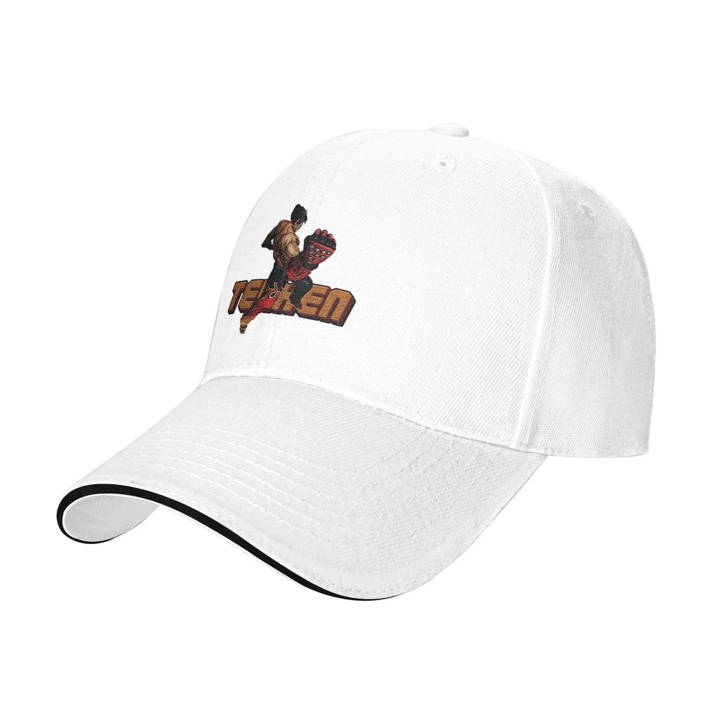Tekken Japanese Fighting Game Sun Baseball Cap Summer Female Male Print Trucker Hat Wholesale Trendy Running Baseball Caps