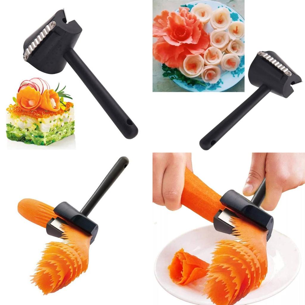 Vielseitiger Spiral-Trichter-Schneider Multifunktions-Küchenschäler Dekorativer Schneider