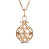 Popular Multi Styles Hollow Vintage Necklace Jewelry Music Ball Pregnancy Bell Necklace Aroma Essential Oil Locket Pendant