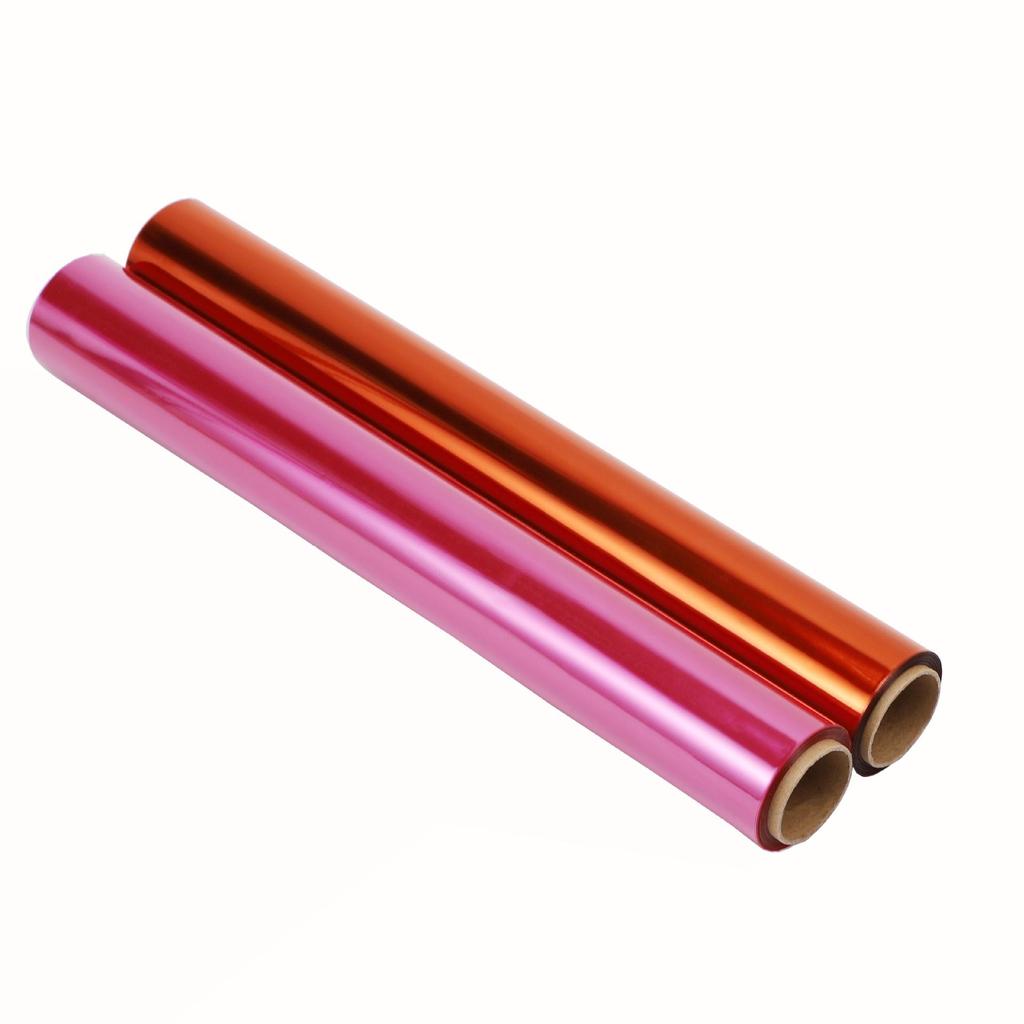 Waterproof Colored Glass Crystal Cellophane Roll for Flower Art and Packaging