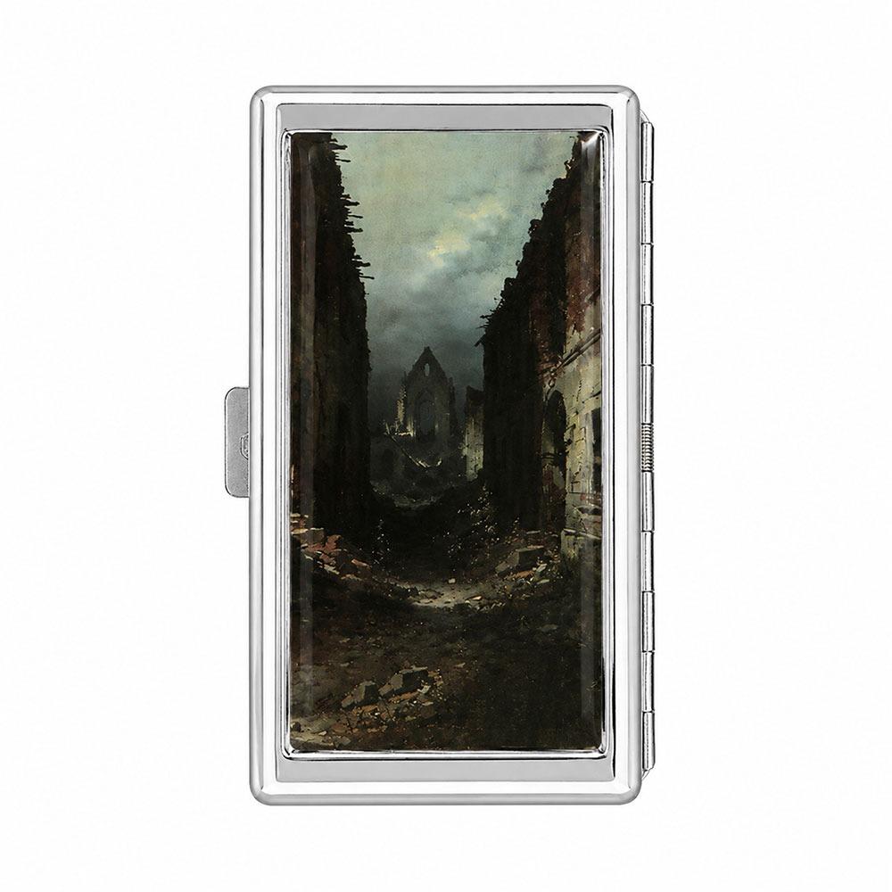 Vintage-Style Vintage Card Case Versatile Design Metal Material Cash Case Multi-function Easy Snap Card Holder ID Card Holder
