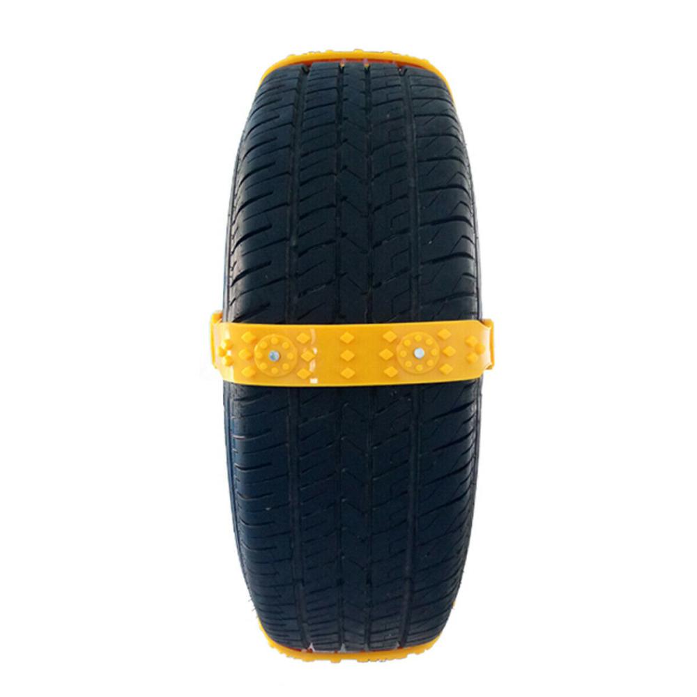 

1/2/4 шт. Автомобильная зимняя шинная цепь зимние шины колеса противоскользящие 360° всенаправленные TPU говяжьи сухожилия противоскользящие цепи автомобильные принадлежности