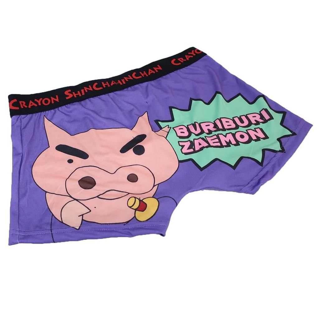 Small Planet Crayon Underwear Transfer Boxer Size L Shin-chan Men's Briefs, Buriburizaemon,