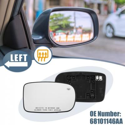 Heated Mirror Glass 68101146AA Right for Chrysler 200 for Dodge Charger 2011-21