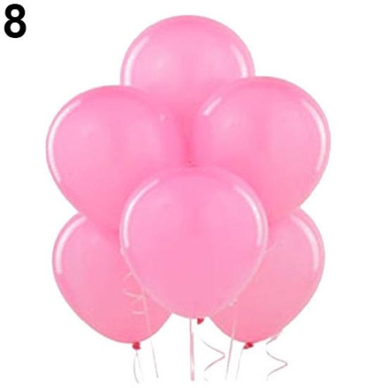 20Pcs Holiday Party Birthday Festival Wedding Pure Latex  Helium Air Balloons