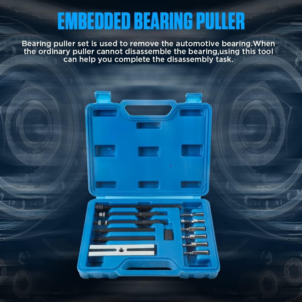 13Pcs Embedded Bearing Removal Set Small Insert Bearing Puller Kit Professional Disassembly Tool