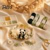 Fournitures pour la fabrication de bracelets Kit Animal Tissé DIY, Kit Fait Main Renard Chat Cerf Oiseau Loisirs Créatifs, Ensemble Crochet Floral pour Débutants Adultes Arts et Artisanat