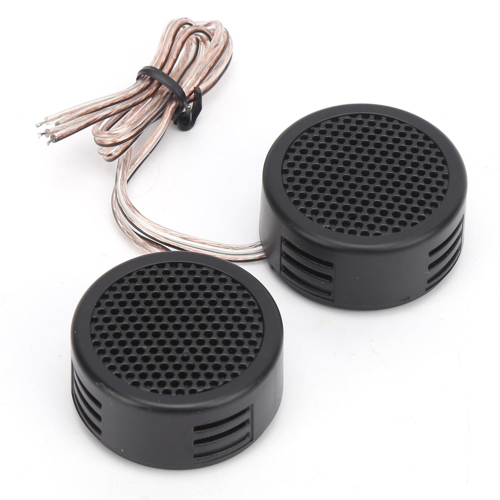 

2 шт. Автомобильный купольный твитер, динамик 12 В 500 Вт, мощный стереодинамик с чистым звуком, универсальный