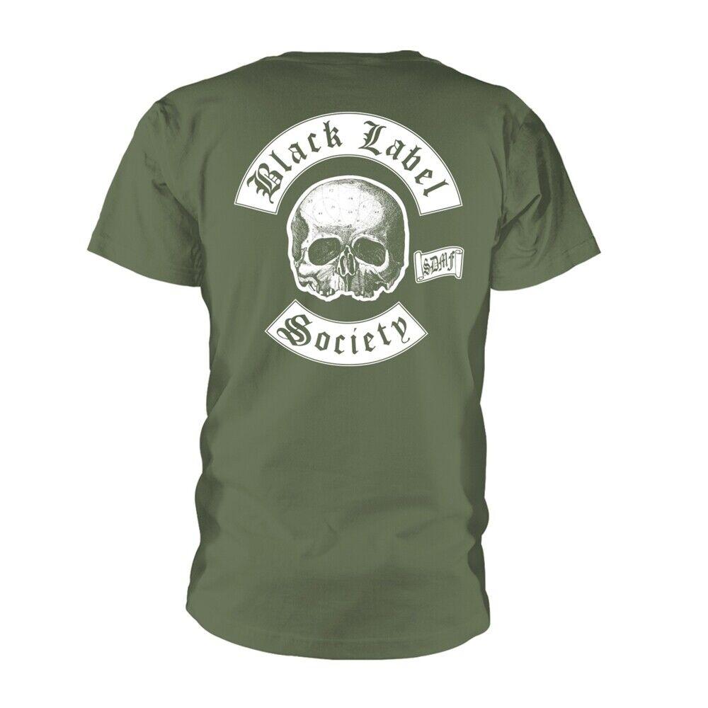 Black Label Society Unisex Adult Skull Logo T-Shirt