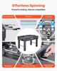Foosball Table, 137 cm Standard Size Table, Indoor Full Size Foosball Tables for Home, Family, and Game Room, Durable Soccer Set, Includes 4 Balls,