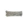 100Pcs Chain Link Fence Ties 6.5/8/10.5 Inch Stainless Steel Rust-Proof Wire Fasteners for Chain Link Fencing Multi-Purpose Garden Farm Fence Repair