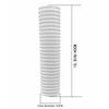 A96I-20Pcs Corrugated Tree Guards Saplings Tree Trunk Protectors Tree Trunk Guard, Deer And  Protection Tree Guard Wrap Du